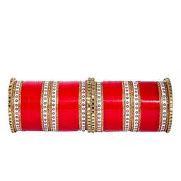 Shopmart Set Of 64 Stone-Studded Bangles-picture-16
