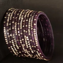STYOLLO Set Of 12 Zircon Studded Bangle image 4