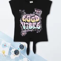 max Girls Printed Extended Sleeves T-shirt-picture-56