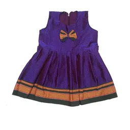 Mom and Me Blue Cotton Dresses image 3