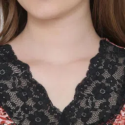 PHALIN Women Multi Nightdress image 4