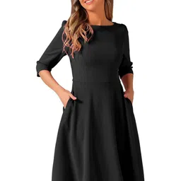 C4D Fit & Flare Midi Dress image 3