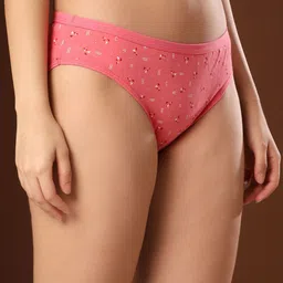 PAAVKI Printed Cotton Full Coverage Mid-Rise Hipster Briefs image 3