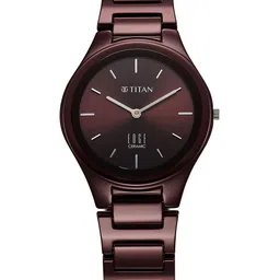 Titan Women Dial & Ceramic Bracelet Style Straps Analogue Watch 2653QC18-picture-13
