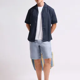 THE BEETEL HOUSE Men Solid Classic Shirt-image-87