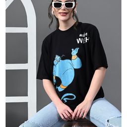 CORSICA Women Printed Drop-Shoulder Sleeves Bio Finish T-shirt-picture-13