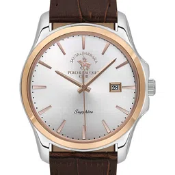 SANTA BARBARA POLO & RACQUET CLUB Men Dial & Stainless Steel Bracelet Style Straps Analogue Watch-image-93