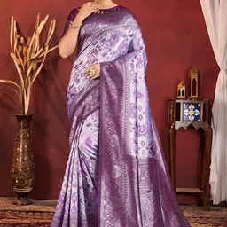 sareyavella Woven Design Zari Art Silk Handloom Kanjeevaram Saree-picture-33