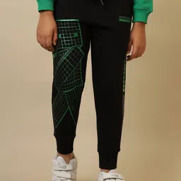 Kids Ville Boys Minecraft Printed Joggers Track Pants-picture-14