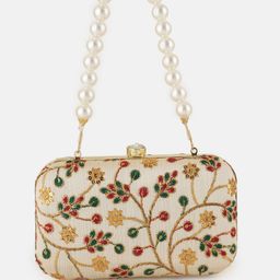 Anouk Embroidered Embellished Box Clutch-picture-37