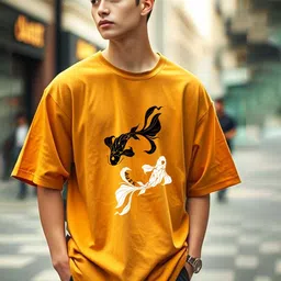 AUSK Men Printed Applique T-shirt image 5