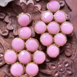 JN HANDICRAFT Women Pink Earrings-picture-37
