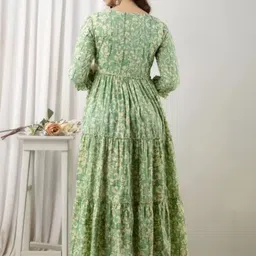 SupBir Women Maternity Anarkali Kurta image 2