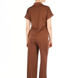 CORY EDGE Shirt Collar Top & Trousers Co-Ords image 2