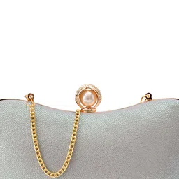 FOR THE BEAUTIFUL YOU Embellished Box Clutch image 3