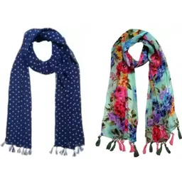 StoleVilla Floral Chiffon Stoles-picture-20