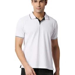 Wear Your Opinion Men Polo Collar Monochrome Pockets T-shirt-image-58