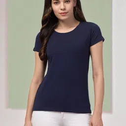 INUKA Round Neck Cotton Jersey T-Shirt-picture-24