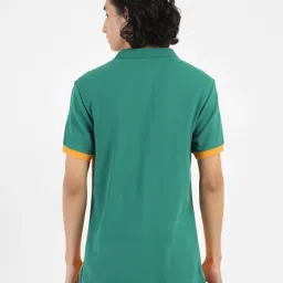 levi's Men's Yellow Polo Collar T-Shirt image 3