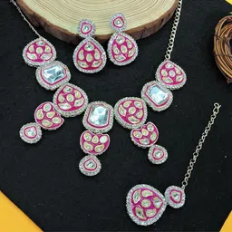 Anouk Stones Studded Jewellery Set-picture-26