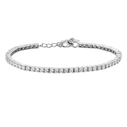FIMBUL Unisex Antique Silver-Plated Link Bracelet image 3