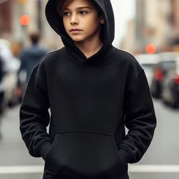 LONDON STREETS Unisex Kids Printed Hooded Sweatshirt image 4