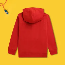 NUSYL Boys Printed Hooded Sweatshirt image 2