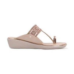 madam glorious Embellished Wedge Sandals image 3