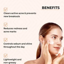 DR. SAKHIYA'S Acne & Pimple Morning Cream With Niacinamide - 50 g image 5