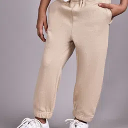 RUTE KIDS Boys Solid Cotton Slim Fit Joggers image 2