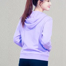 Parona Women Fleece Lightweight Open Front Jacket image 2