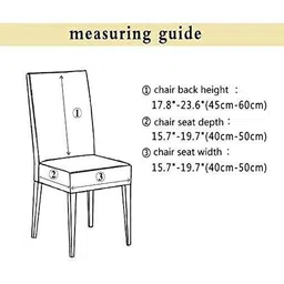 FAVRIA 5-Pcs White & Black Printed 4 Seater Table Cover With Chair Covers image 4