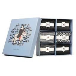 Theater Pack Of 6 Printed Calf Length Socks-picture-39