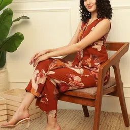 Vibes by Deebaco Printed Waistcoat & Trousers Co-Ords image 2