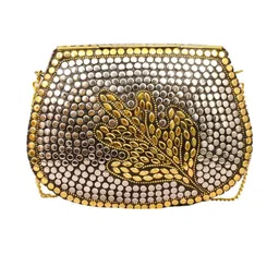 SHAKUNTLA VINTAGE Multicolor Clutch image 3