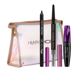 Hilary Rhoda Set Of 4 Ultra Black Kajal, Extreme Lashes Mascara & Eyebrow Pencil-picture-27