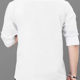 AWM Men Cotton Solid Straight Kurta image 5