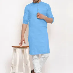 Krudha Creations Men Thread Work Kurta-image-86