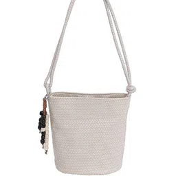StyleCast x Revolte Textured Bucket Sling Bag image 3