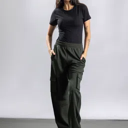 ONEWAY Women Mid-Rise Regular Fit Cargo Pants-image-46