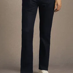 Louis Philippe Jeans Men Slim Fit Mid-Rise Clean Look Stretchable No Fade Jeans-picture-41