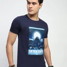 Global Republic Men Printed Pockets T-shirt image 2