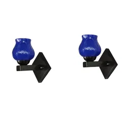 SOMIL Blue Cylinder Wall Lamps-picture-33