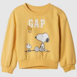 GAP Girls Snoopy Printed Cotton Sweatshirt-image-16