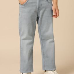 U.S. Polo Assn. Kids Boys Relaxed Fit Mid-Rise Light Fade Stretchable Jeans-picture-38