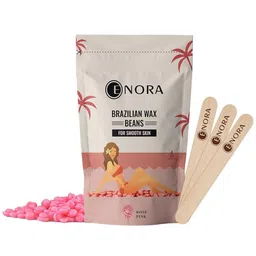 ENORA Brazilian Stripless Rose Pink Wax Beans With Spatula - 100 g-picture-19
