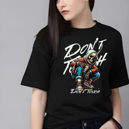 Moda Rapido Women Drop-Shoulder Sleeves T-shirt-picture-28