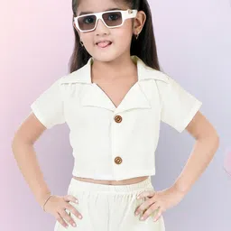 KAARIGARI Girls Top with Trousers image 5
