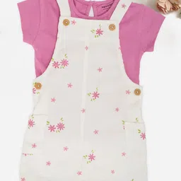 Pantaloons Baby Girls Infiniti Printed Pure Cotton Clothing Set-picture-29