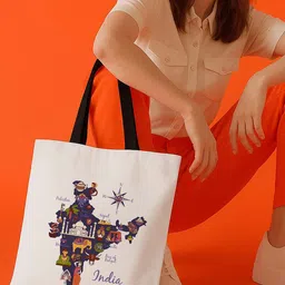 ARTBUG Printed Shopper Tote Bag-picture-32